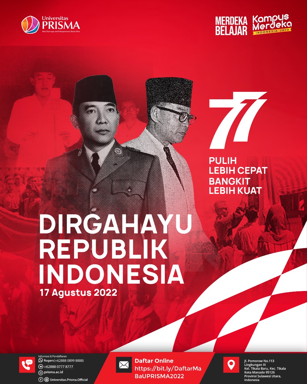 You are currently viewing Kemerdekaan Republik Indonesia yang ke-77.