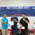 Dukung Aksi Kemanusiaan, Universitas Prisma Sukseskan Bakti Sosial Donor Darah Pra-HANI BNNP Sulut