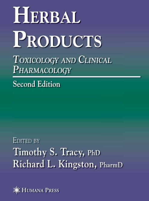 HERBAL PRODUCTS TOXICOLOGY AND CLINICAL PHARMACOLOGY